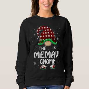 Camiseta Memaw Gnomo Xadrez de Búfalo Família Correspondent