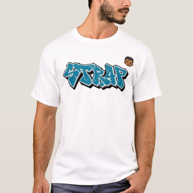 CAMISETA MEMBERS STRAP MUSIC ENT. (Frente)