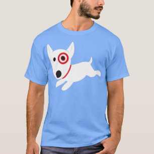 Camiseta Membro da Equipe de Mercado Bullseye Dog Engraçado