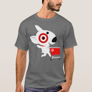 Camiseta Membro da Equipe do Cachorro de Bullseye em Cubo T