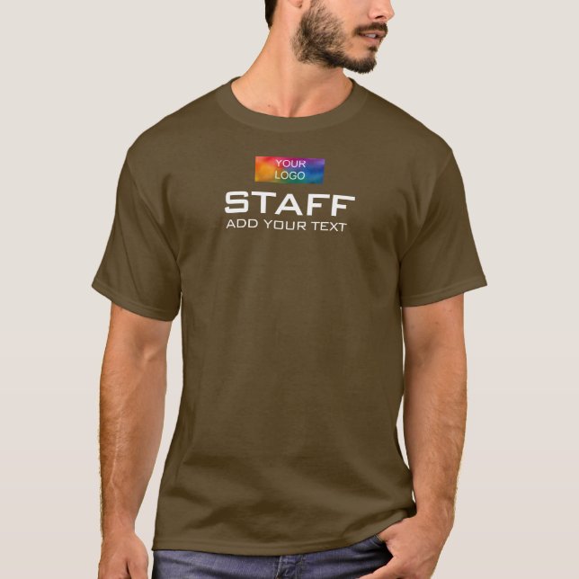 Camiseta Membro da Equipe Double Sided Print Masculino (Frente)