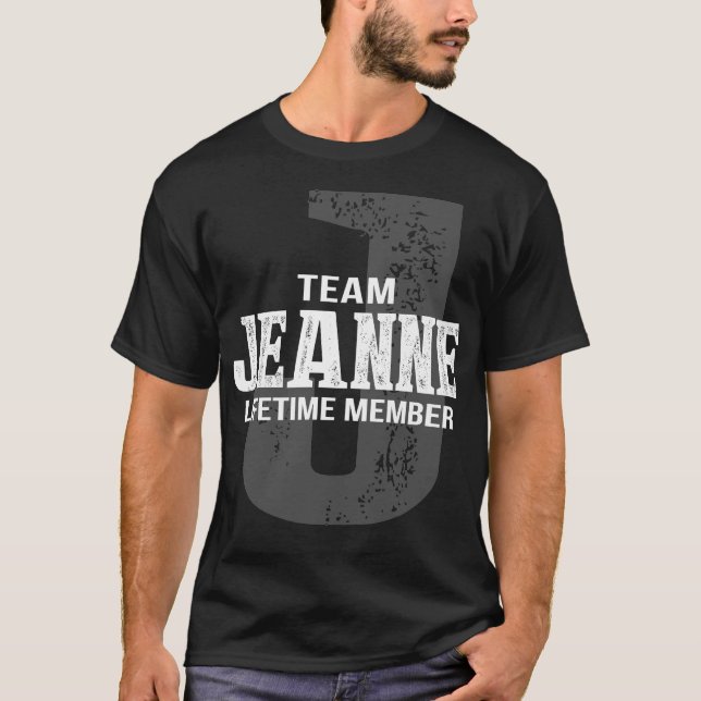 Camiseta Membro da Era da Equipe JEANNE (Frente)