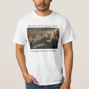 Camiseta Membro da multidão irritada
