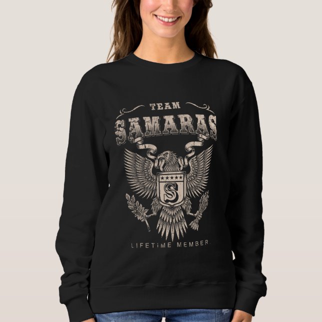 Camiseta Membro da Vida do Team Samaras - Nome do Samaras (Frente)