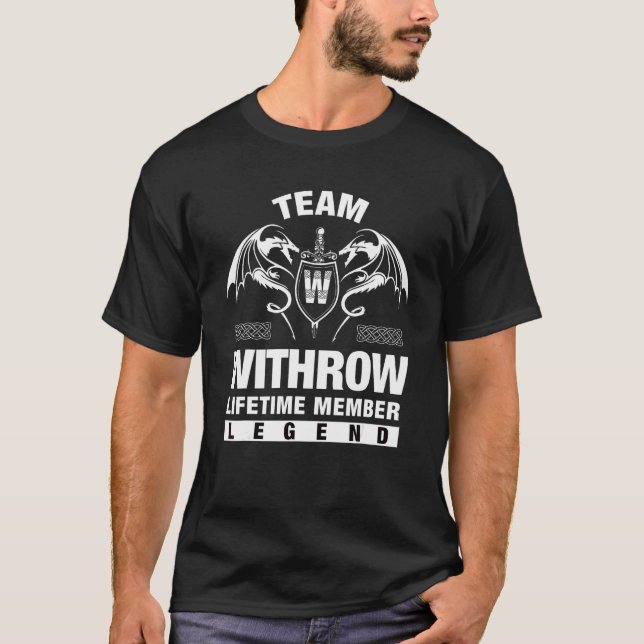 Camiseta Membro de Tempo de Vida da Equipe Retirada (Frente)