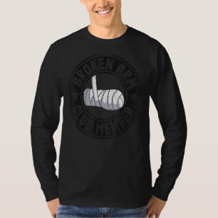 Camiseta Membro do Clube de Braço Quebrado Mão Quebrada