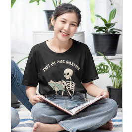 Camiseta Membro do clube de leitura do livrete do leitor de