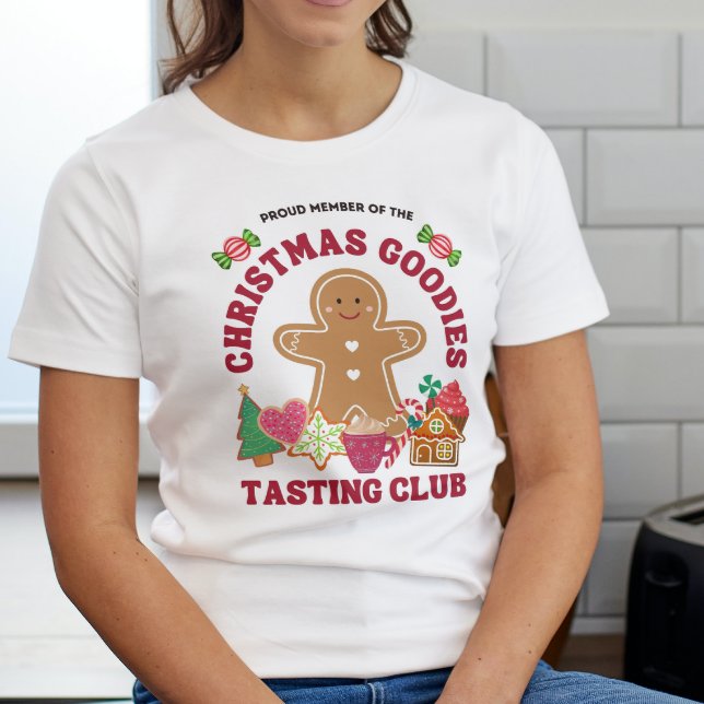 Camiseta Membro Do Clube De Provandos De Goodies De Natal (Criador carregado)