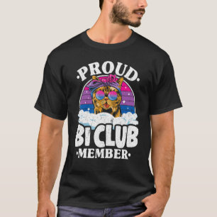 Camiseta Membro do Clube Ortod Bi Cat Bandeira Bissexual Ra