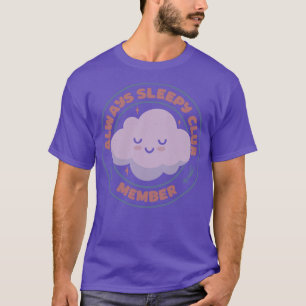 Camiseta Membro do Clube sempre sonolento por Tobe Fonseca