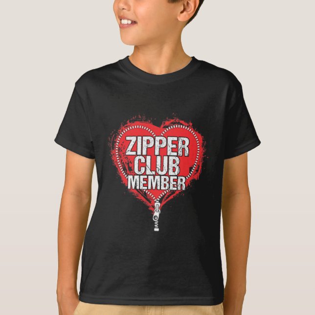 Camiseta Membro do Clube Zipper Engraçado Humor Funny (Frente)