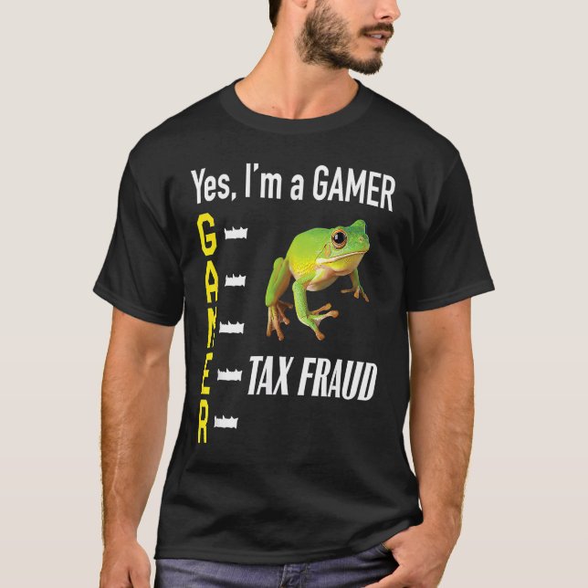 Camiseta Membro do jogador Cometer Fraude Fiscal Sapo Estra (Frente)