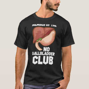 Camiseta Membro Do N.º Gallbadder Club Gallbadder Remo