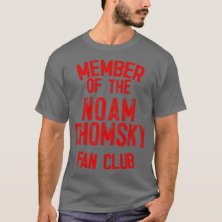 Camiseta Membro do Noam Chomsky Fan Club