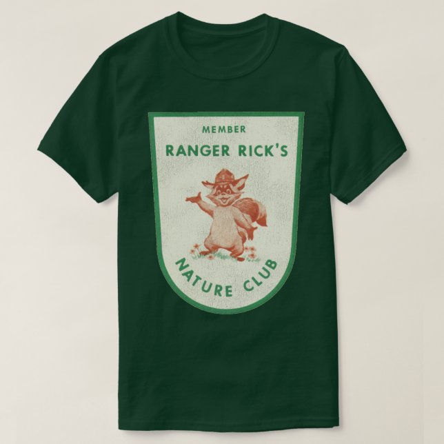 Camiseta Membro do rick Nature Club (Frente do Design)