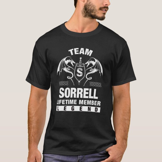 Camiseta Membro do Tempo de Vida da Equipe Sorrell (Frente)
