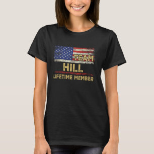 Camiseta Membro do tempo de vida do Hill Sobrenome Shirt Te