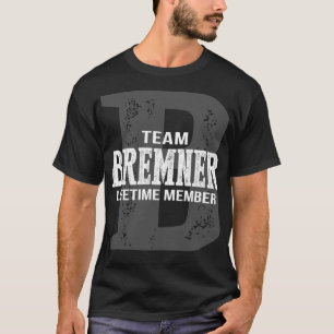 Camiseta Membro do Tempo de Vida do Team BREMNER