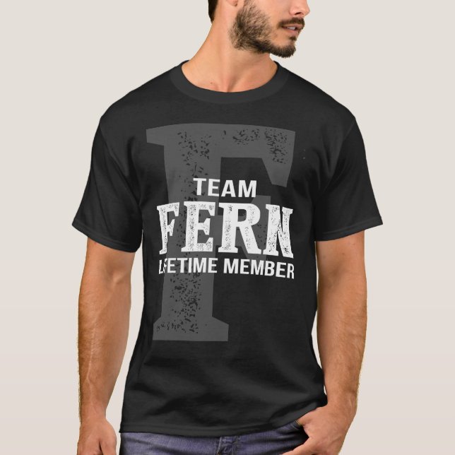 Camiseta Membro do Tempo de Vida do Team FERN (Frente)