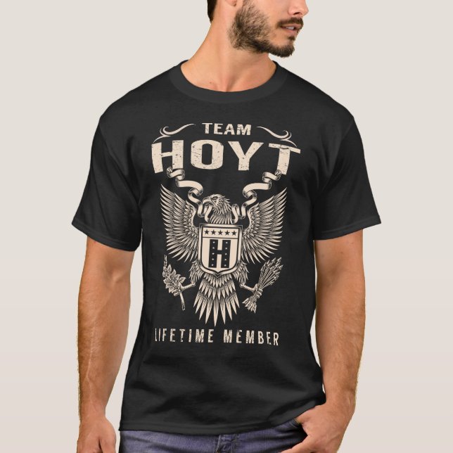 Camiseta Membro do Tempo de Vida do Team HOYT (Frente)