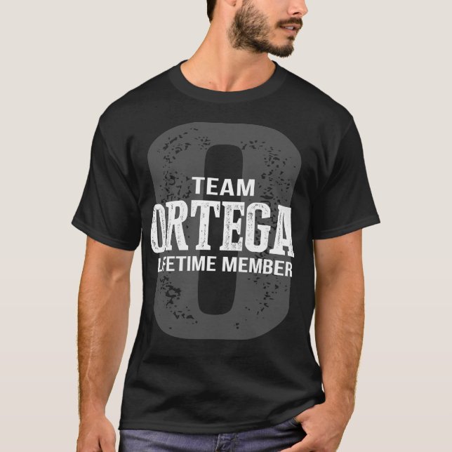 Camiseta Membro do Tempo de Vida do Team ORTEGA (Frente)