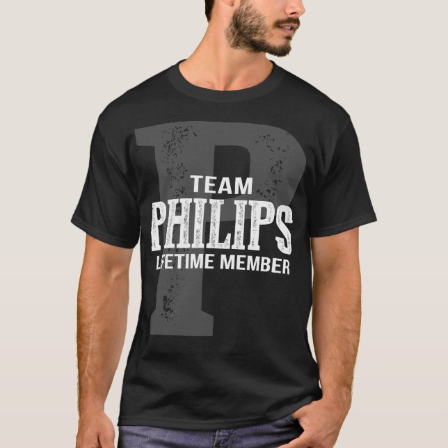 Camiseta Membro do Tempo de Vida do Team PHILIPS (Frente)