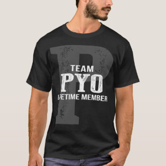 Camiseta Membro do Tempo de Vida do Team PYO