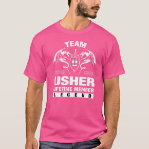 Camiseta Membro do Tempo de Vida do Team Usher