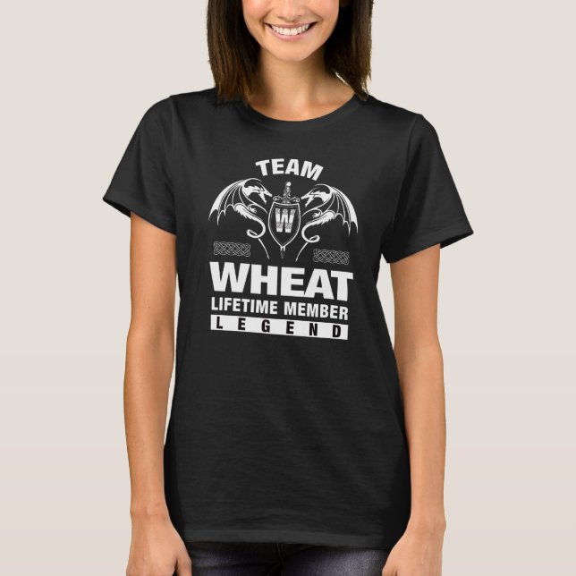Camiseta Membro do Tempo de Vida do Trigo da Equipe (Frente)