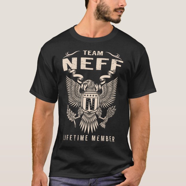 Camiseta Membro do Tempo de Vida NEFF da Equipe (Frente)