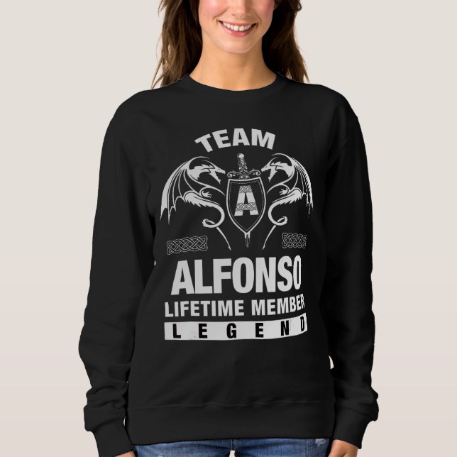 Camiseta Membro do Time Alfonso (Frente)