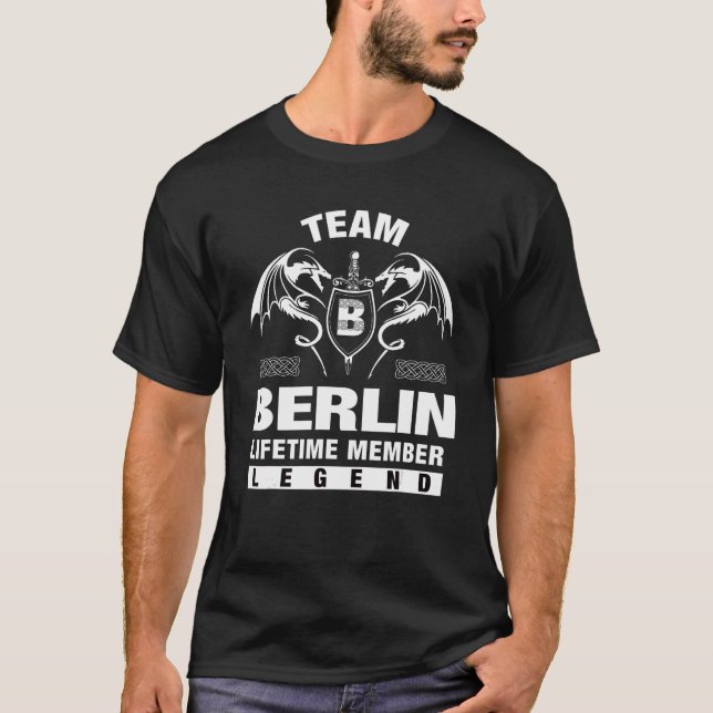 Camiseta Membro do Time Berlin (Frente)