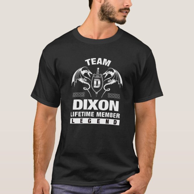 Camiseta Membro do Time Dixon da Equipe (Frente)