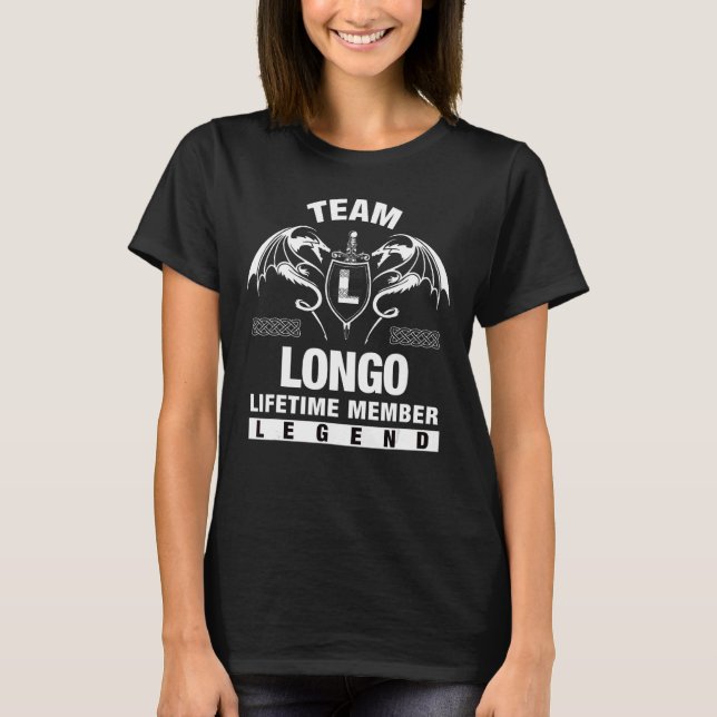 Camiseta Membro do Time do Team Longo (Frente)