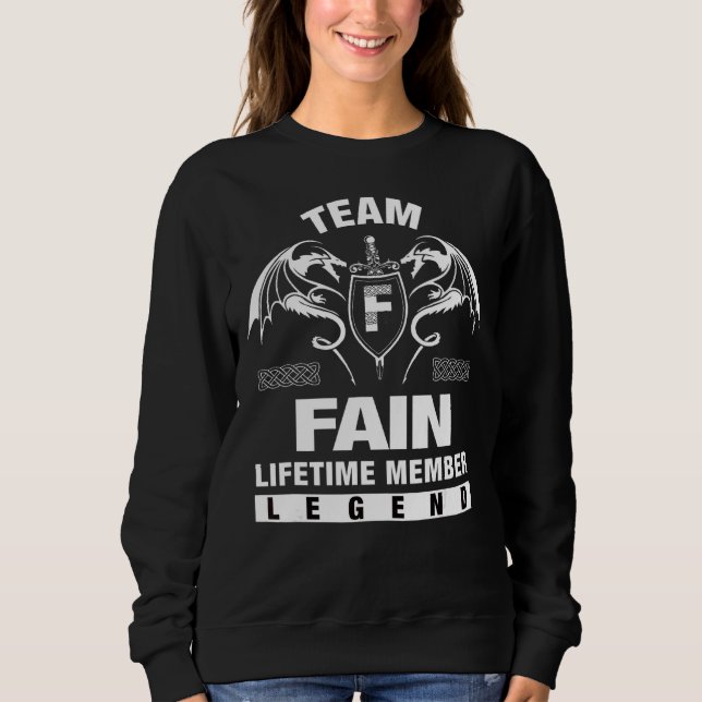 Camiseta Membro do Time Fain da Equipe (Frente)