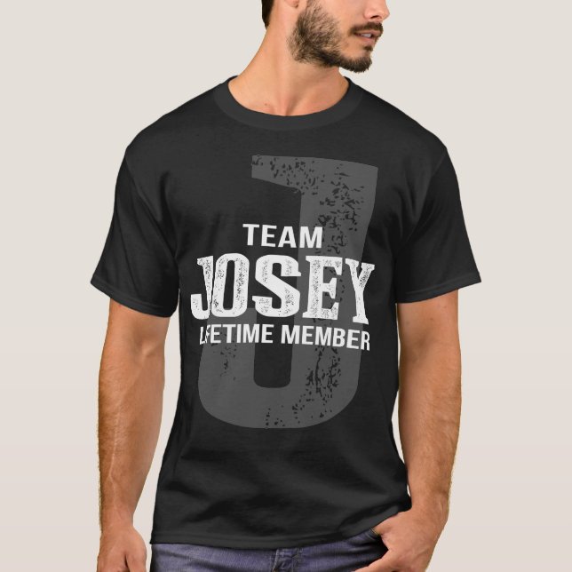 Camiseta Membro do Time JOSEY (Frente)