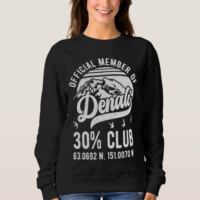Camiseta Membro Oficial do Nacional Denali 30 Club Alaska (Frente)