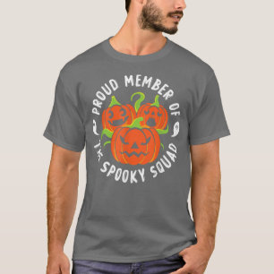 Camiseta membro orgulhoso do esquadrão assustador que se me