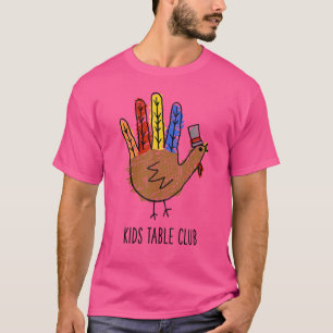 Camiseta Membro Orgulhoso The Kids Table Club Ação de Graça