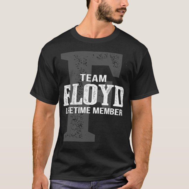 Camiseta Membro Vitalício da Equipe FLOYD (Frente)