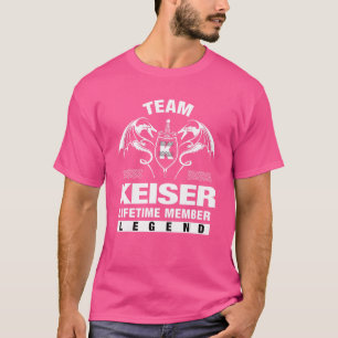 Camiseta Membro Vitalício da Equipe Keiser