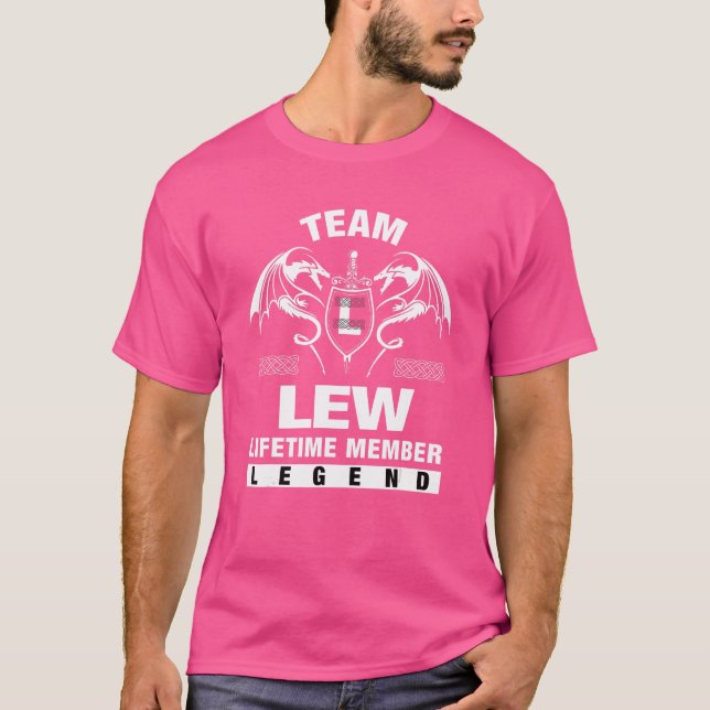 Camiseta Membro Vitalício da Equipe Lew   (Frente)