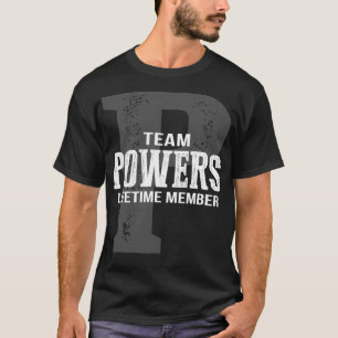 Camiseta Membro Vitalício da Equipe POWERS
