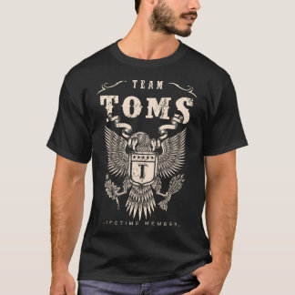 Camiseta Membro vitalício da TEAM TOMS.