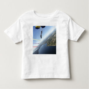 Camiseta Membros da Equipe de Paraquedas do Marinho dos EUA