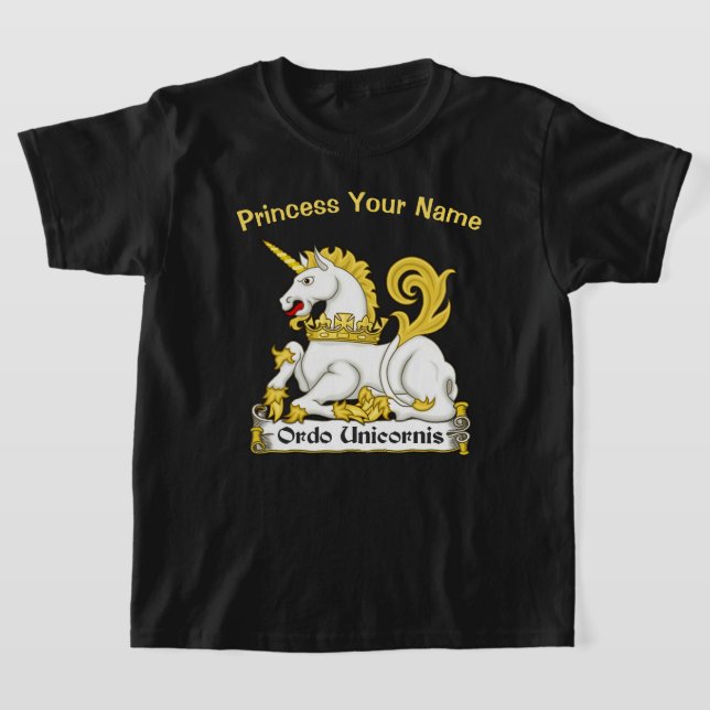 Camiseta Membros da Ordem do Unicórnio (Princesa) (Postura )