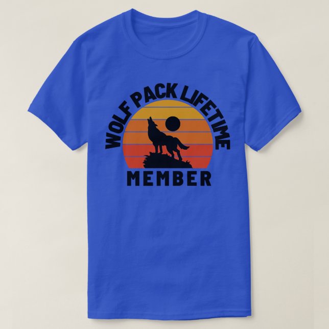 Camiseta Membros do Wolf Pack Lifetime 31 (Frente do Design)