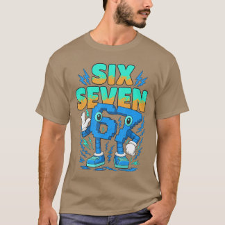 Camiseta Meme 67 Si Seven 6 7 Geração Alpha Gíria Humor de 