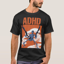 Camiseta meme ADHD