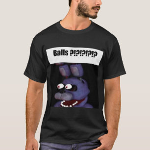 Camiseta meme amigos bolas bonnie fnaf
